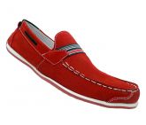 Sapato Dockside HiperFlex Couro Vermelho Original
