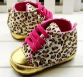 Sapatinho Oncinha Leopardo para Bebê