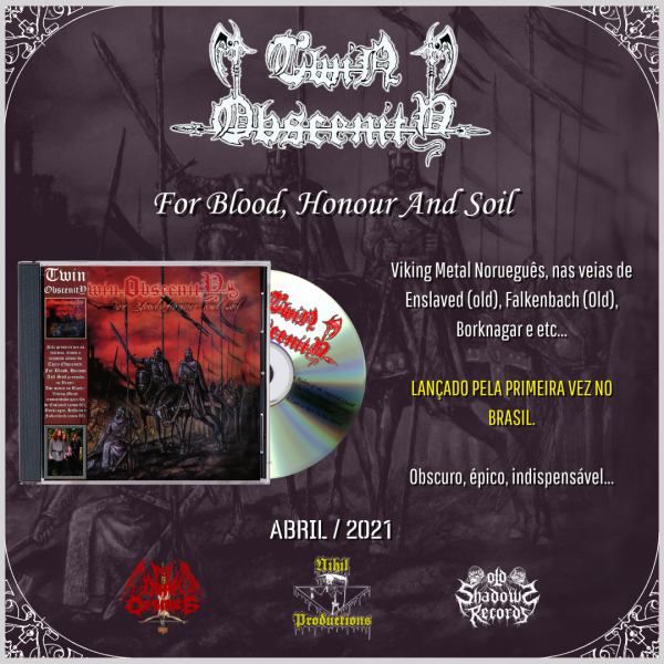 (npcd-005) Twin Obsceniy - For Honour, Blood And Soil