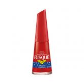 Esmalte Risqué Mulher Maravilha 8 ml Vermelho Maravilha