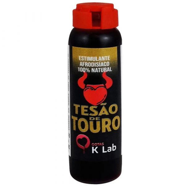 TESÃO DE TOURO ESTIMULANTE AFRODISÍACO MASCULINO NATURAL 10ML