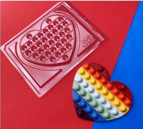 FORMA DE ACETATO CORAÇÃO