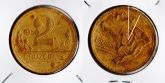 BX245/2 - 2 Cruzeiros 1950 - 7.754.000 (inclinado)