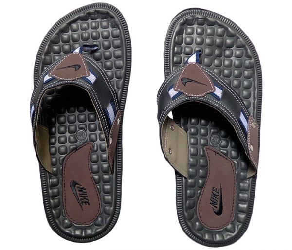 Chinelo Nike 7.0 Preto e Marrom 53