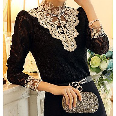 Moda Luxo: Blusa Renda de Ótima Qualidade. Frete Grátis.