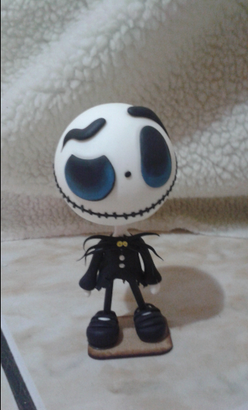 personagen colecionável ( o jack )   17 cm de autura