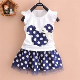 Conjunto Minnie Bolinha Cod 020