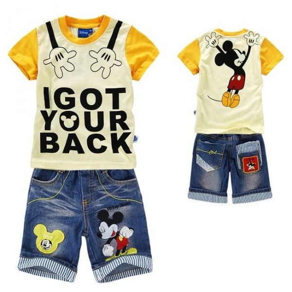 Conjunto Mickey em Algodão