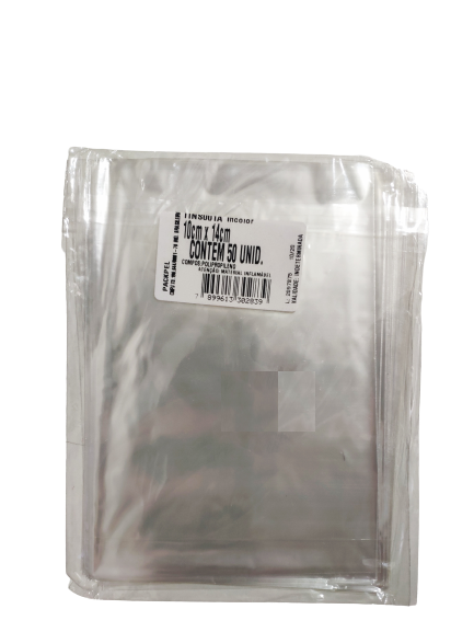 Saco Incolor 10x14cm 50un