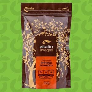 Farinha de Linhaça Marrom Integral 150 Gramas Vitalin