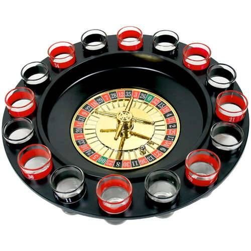 Jogo de Roleta com 16 copos