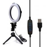 Cod: 23  RING LIGHT 8P BRANCO