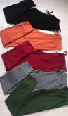 Calça jogger viscolycra