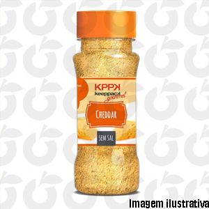 Tempero Gourmet Cheddar Zero Sal 55 Gramas Keeppack