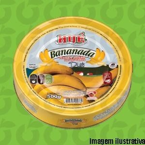 Bananada Diet Lata 500 Gramas Hué