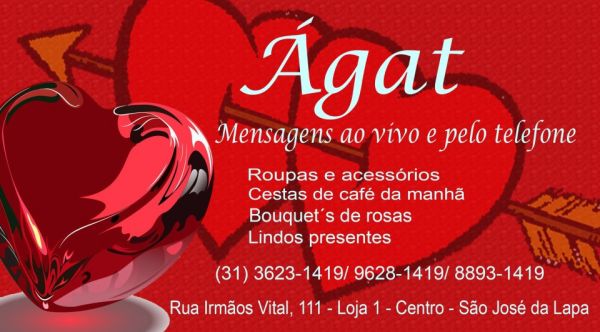 mensagens ao vivo agat