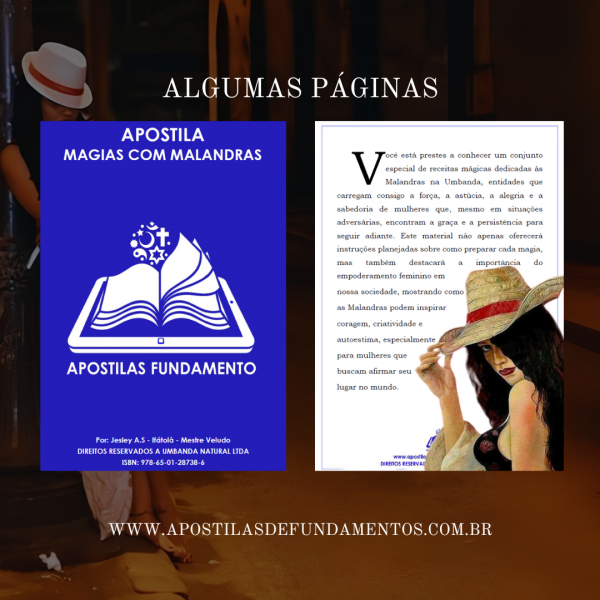 APOSTILA MAGIAS COM AS MALANDRAS