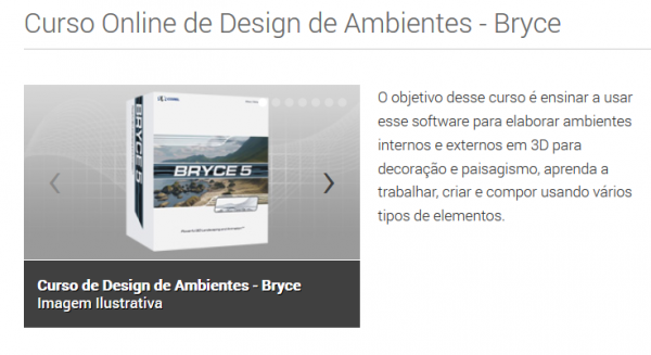 Curso de Design de Ambientes - Bryce