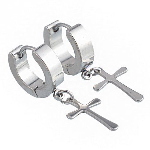 Brinco masculino Aço inoxidável