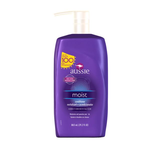 Aussie Moist Cond. Suave p/ Crespos ou Secos - Exclusivos