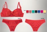 Lingerie Microfibra Sutiã  Renda e Calcinha Luxo (kit com 2 conjuntos)