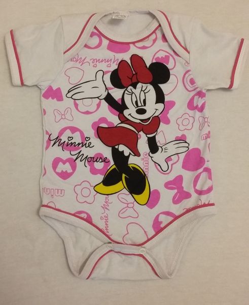 BODY DA MINNIE MANGA CURTA