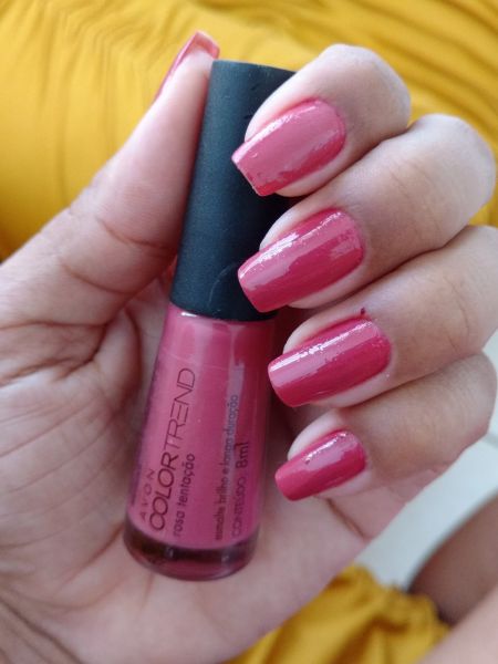 Esmalte color trend Rosa Tentação