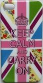 CASE KEEP CALM COLORIDA PARA IPHONE 4 E 4S