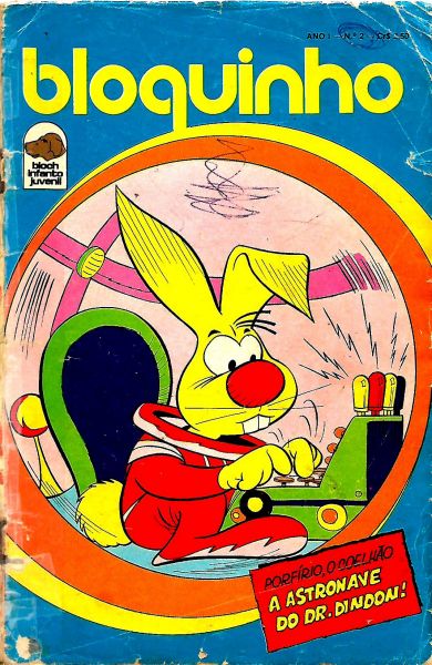 BLOQUINHO #2-PORFÍRIO-O COELHÃO-EDITORA BLOCH