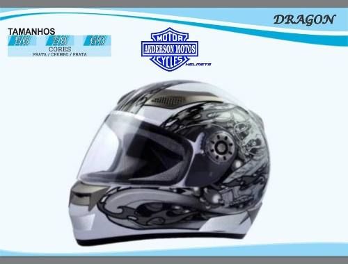 Capacete Men's Tamanho 58 - Dragon