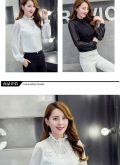 Blusa Outono Luxo Bordado Frisado Renda Mulheres Elegante