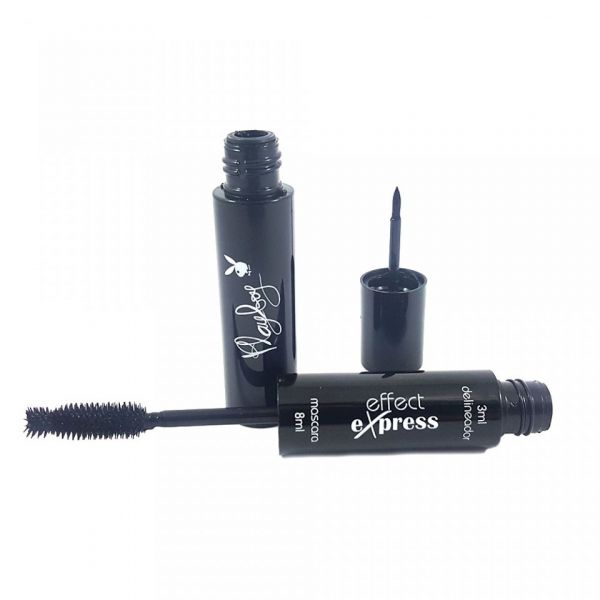 Rimel Máscara para Cílios e Delineador 2 em 1 Playboy HB87342