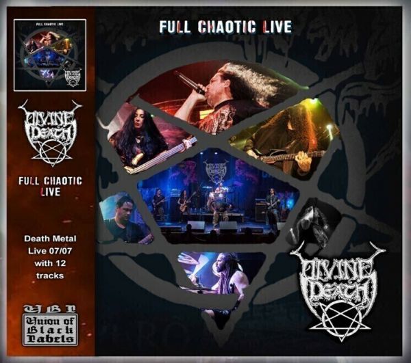 CD DIVINE DEATH - Full Chaotic Live com OBI