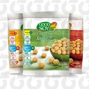 Snacks de Soja Sabor Queijo 25 Gramas Good Soy