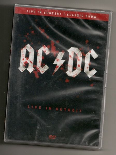 DVD - AC/DC - Live in Detroit