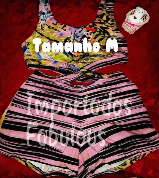 Macaquinhos Estampado -Tamanho M (COD.04)