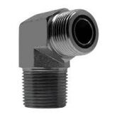 C6-40- Adap. 90º Macho NPT x Macho ORFS