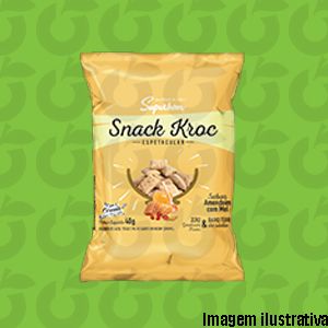 Snack Kroc Amendoim com Mel 40 Gramas Superbom