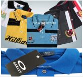 Polo Exportação Malha Piquet Cores e Marcas Sortidas - 20 Peças