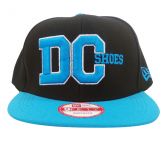 Boné Aba Reta DC Shoes Preto e Azul