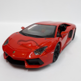 Miniatura Lamborghini Aventador Lp700-4 1:24  Maisto vermelho