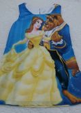Vestido Trapézio A Bela e  A Fera