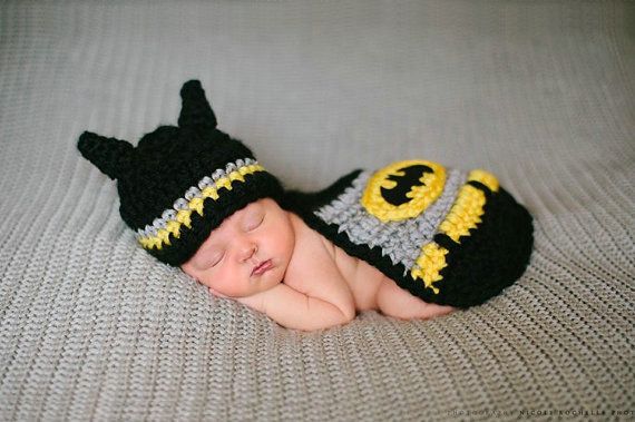 Bebê fotografia Props infantil Batman