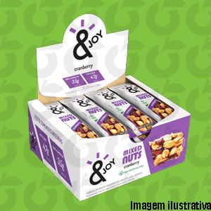 Barra Mixed Nuts Cranberry 12x30g Agtal
