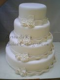 Bolo cenográfico Casamento