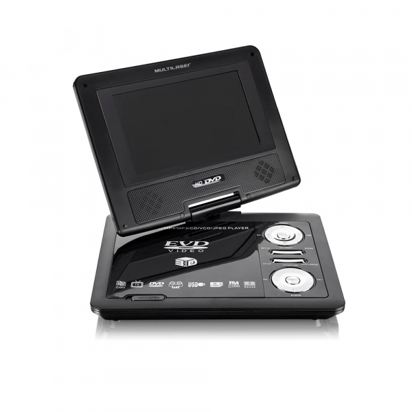 Dvd Automotivo Portatil 7'' Multilaser - Au710