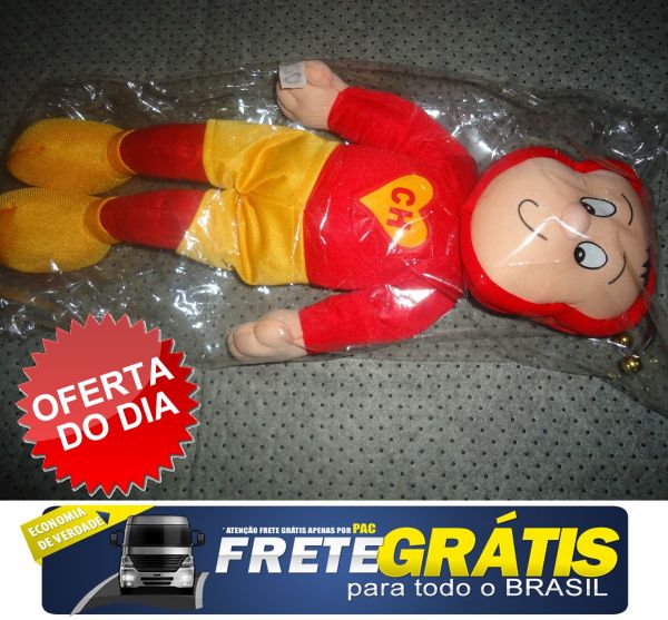 Pelúcia Chapolin Colorado Antialérgico 45cm