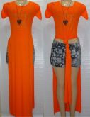 Blusa Maxi Fenda Lateral