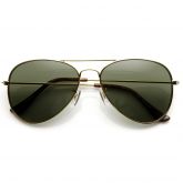 ORIGINAL CLASSIC METAL MILITARY AVIATOR SUNGLASSES 1041 58MM