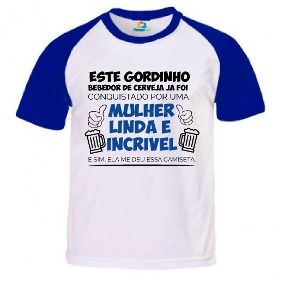 Camisa em Malha Eco Personalizada (Tamanho especial)